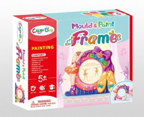 DIY plaster painting toy - picture frame