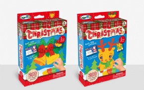 Mosaic number Paste Creative - Christmas Cards (2 mixed)