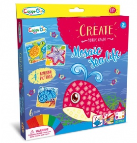 Mosaic number Paste Creative - Ocean series