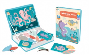Magnetic Book-Sea Life Game