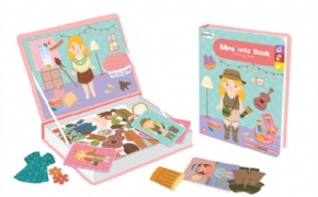 Magnetic Book-Dress-up Dolls