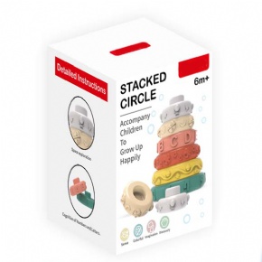 Rainbow Stacking Rings