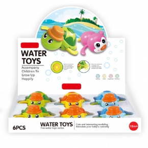 3-Color Wind-up Swimming Turtle Toy /6pcs