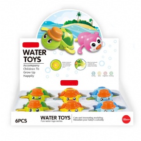 3-Color Wind-up Swimming Penguin Toy /6pcs