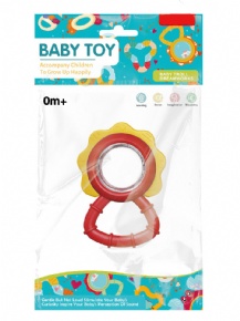 Flower-shaped Baby Rattle