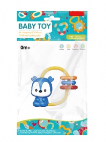 Squirrel Baby Rattle