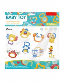 8-Piece Baby Rattle Set