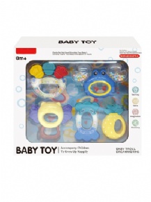 5-Piece Baby Rattle Set