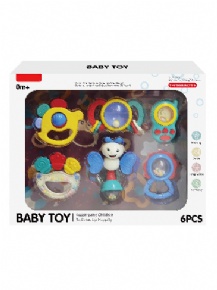6-Piece Baby Rattle Set