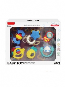 6-Piece Baby Rattle Set