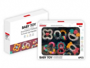 8-Piece Baby Rattle Set