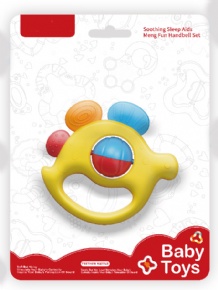 Baby dinosaur rattle