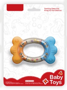 Baby teether candy rattle