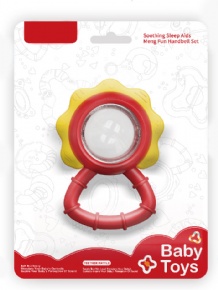 Baby flower rattle