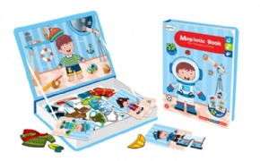 Magnetic Book-Boy Changing Clothes